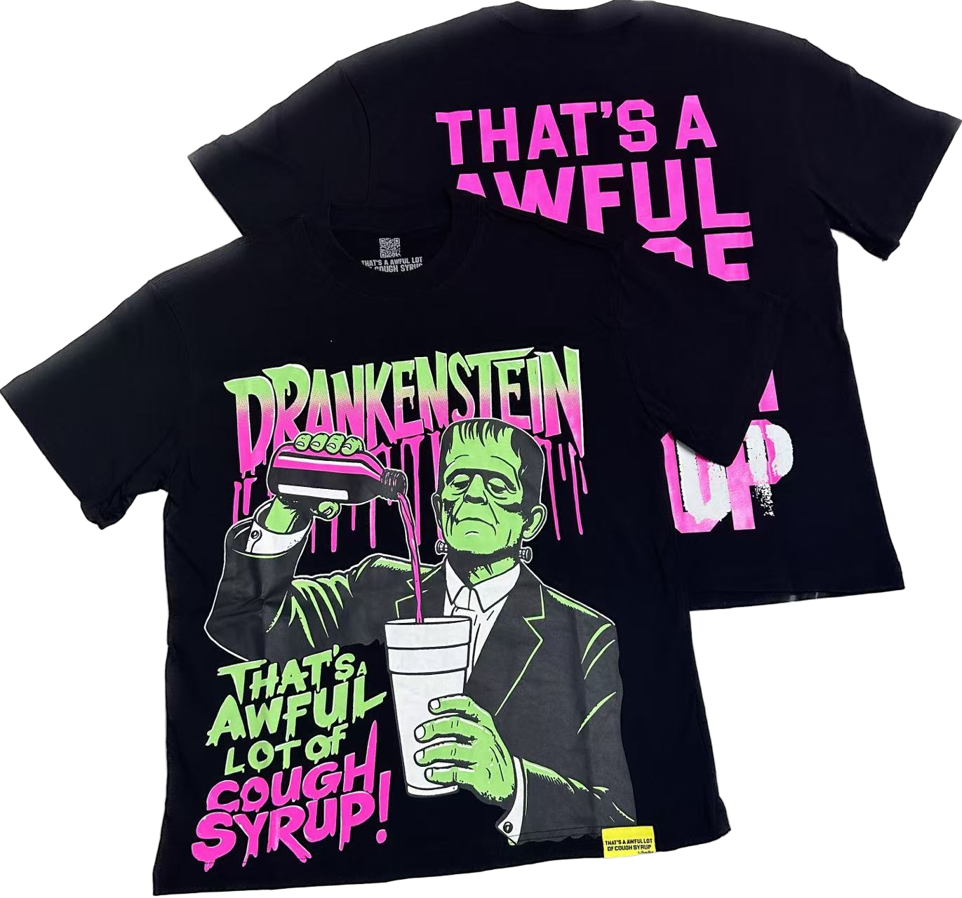 Whole Lotta Cough Syrup Tee’s