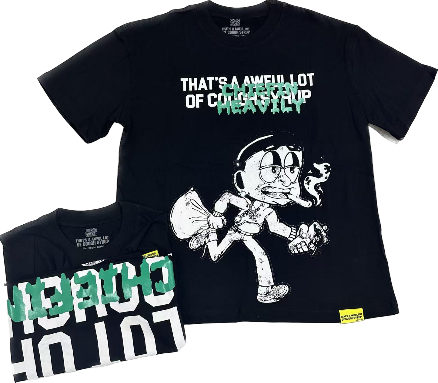 Whole Lotta Cough Syrup Tee’s