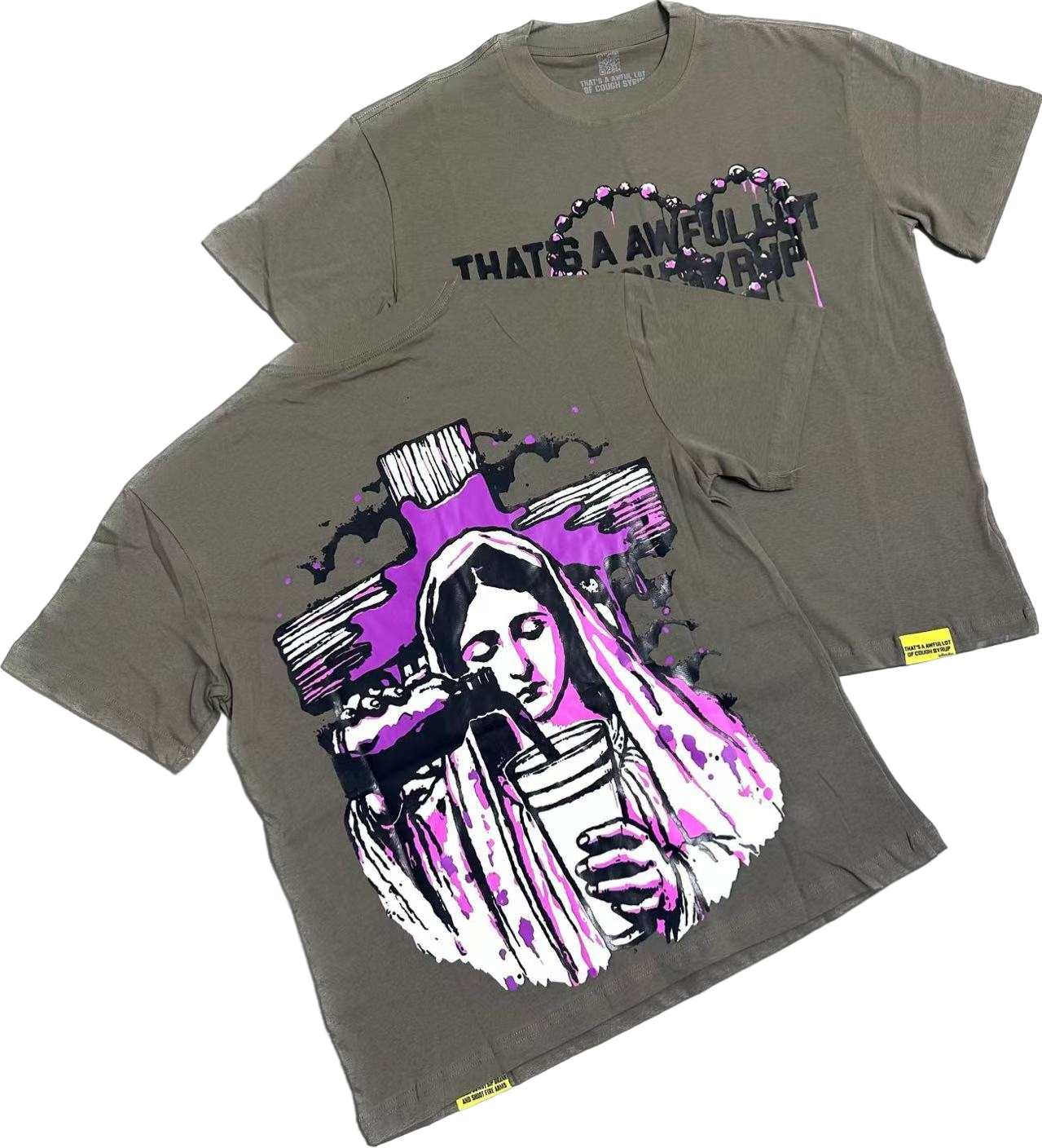 Whole Lotta Cough Syrup Tee’s